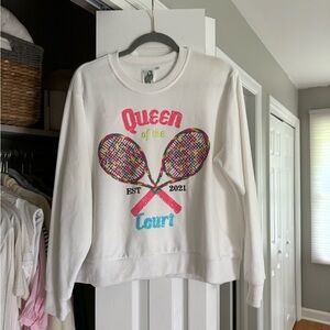 Queen of Sparkles Crew Neck